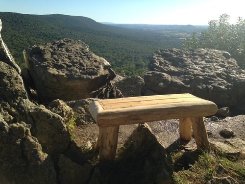 bench at lookout