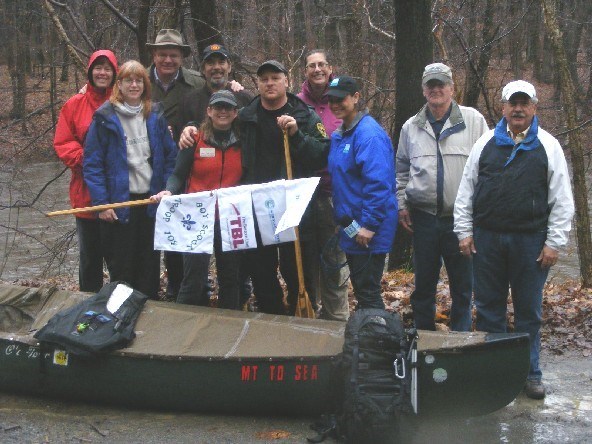 Group Photo at the Mountain to Sea Launch