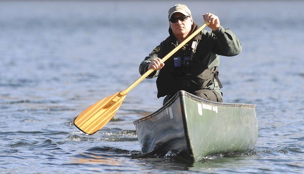 Todd Bauman in the Mountain to Sea Boat